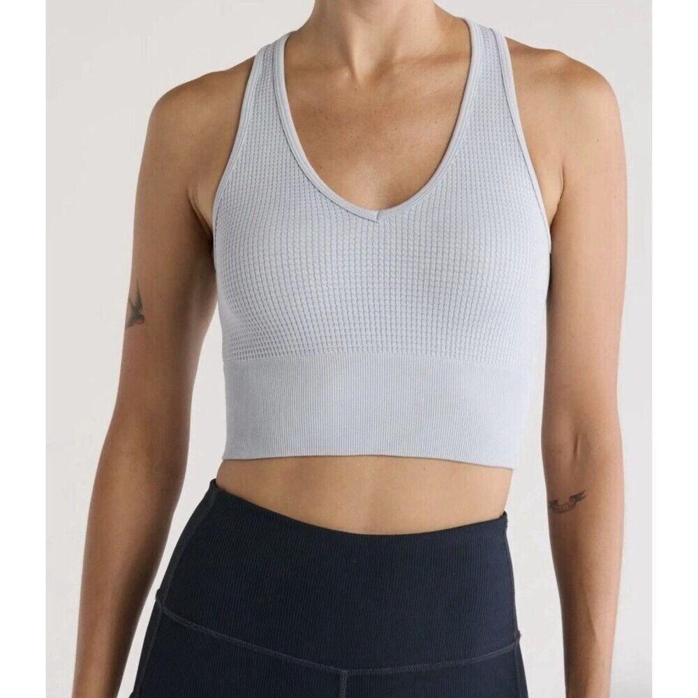 90 Degree Yoga Tank Top by Reflex Running Workout Athletic Gray Size XL